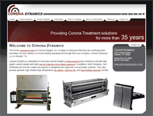 Tablet Screenshot of coronadynamics.com